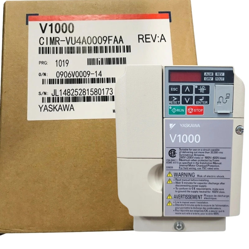 CIMR-VU4A0009FAA Yaskawa 인버터 신속