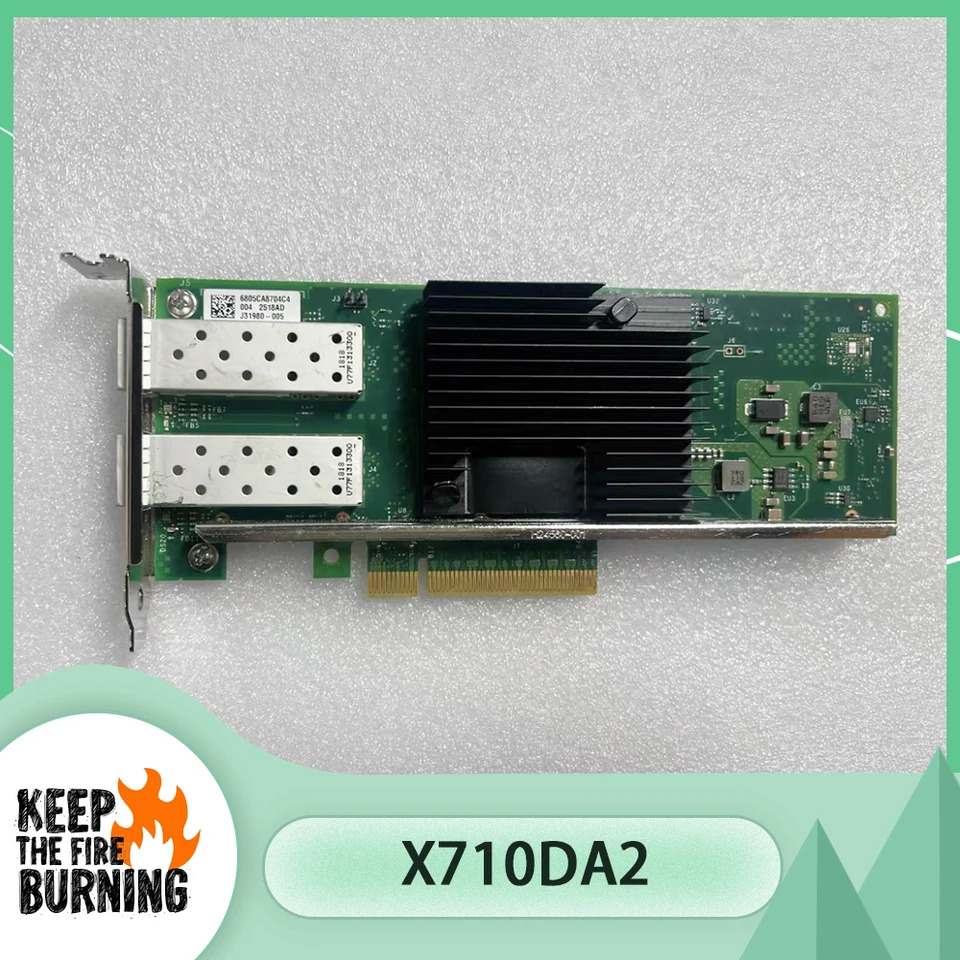 Lenovo호환 광섬유 X710 카드 IBM FRU00YK615 X710DA2 10G