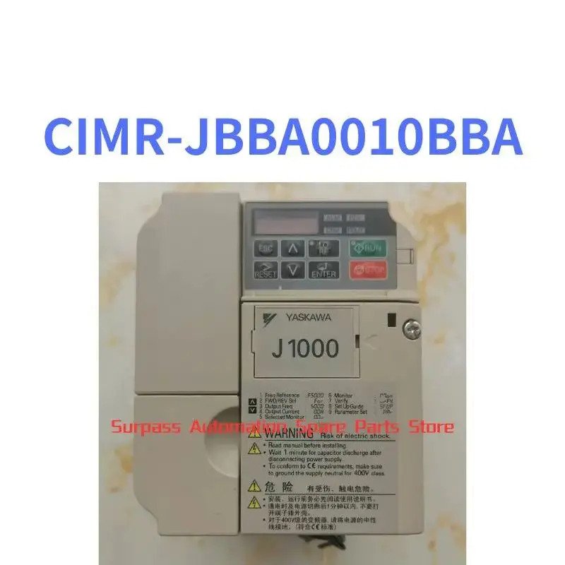 CIMR-JBBA0010BBA 리퍼 J1000 인버터 2.2kW 1.5kW 기능 작동 OK