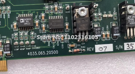 산업보드 EDAX 필터 II 4035.065.20500 4035.006.20500.1 M0521 EXA01252 20510 REV.07