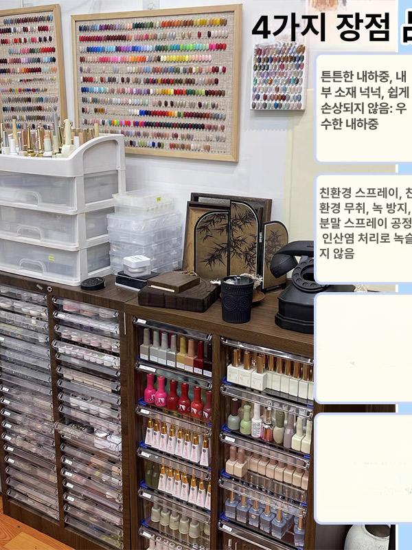 슬림 현관수납장 소형 사무실 틈새 선반 다용도 원룸 책장 데스크 현관장 수납함 - 상세 이미지 4