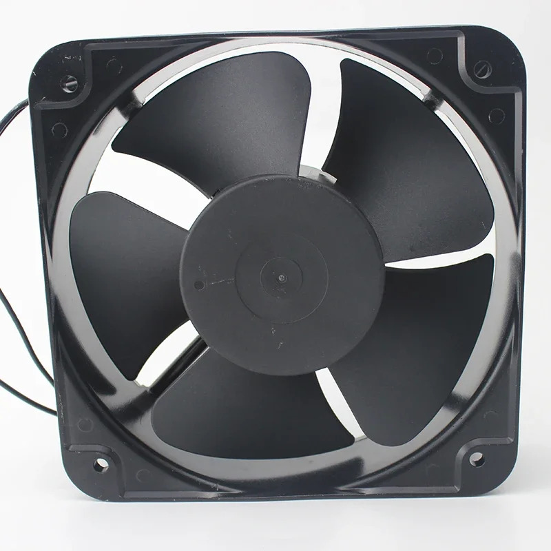 AXIAL 냉각팬 G20060HA2BL-CW 2 와이어 서버 AC 220V 65W 200x200x60mm
