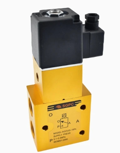 SGPC 고압 솔레노이드 밸브 SG23JD-08P /AC220V/DC24V SG23JD-15P SG23JD-15P2