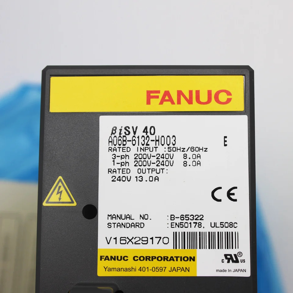 Fanuc 서보 드라이브 A06B-6132-H003 증폭기 모듈 CNC 기계신