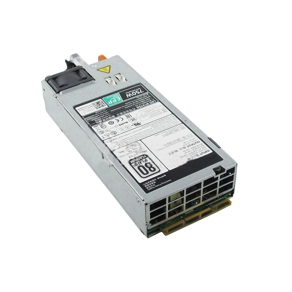 오리지널 전원공급장치 R630 R730 R730XD G6W6K V1YJ6 HTRH4 D750E-S6 0G6W6K 0V1YJ6 0HTRH4 750W 전 완전 리퍼
