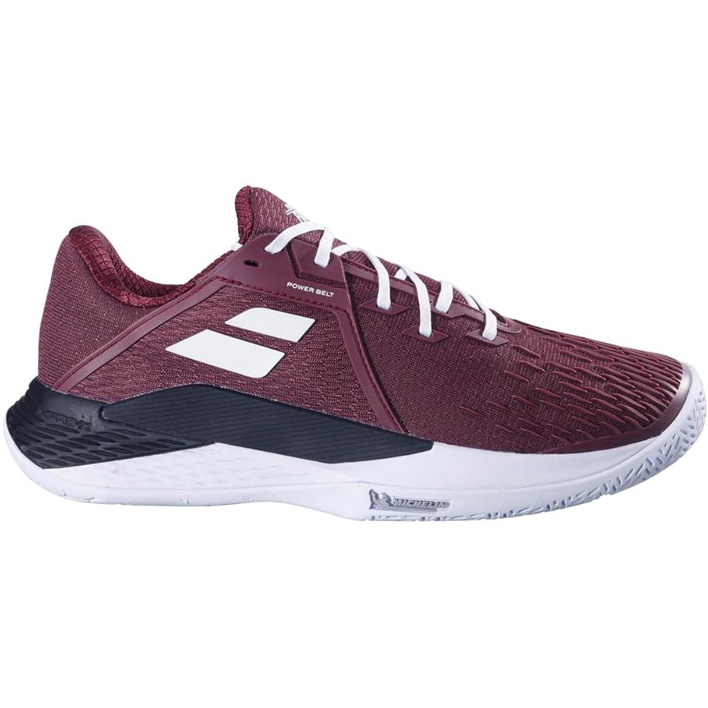 Babolat 남성용 프로펄스 퓨리 3 올 코트 테니스화, 사이즈 (미국 남성 포트 로얄 7) 7 Black/Illusion Blue - 상세 이미지 2