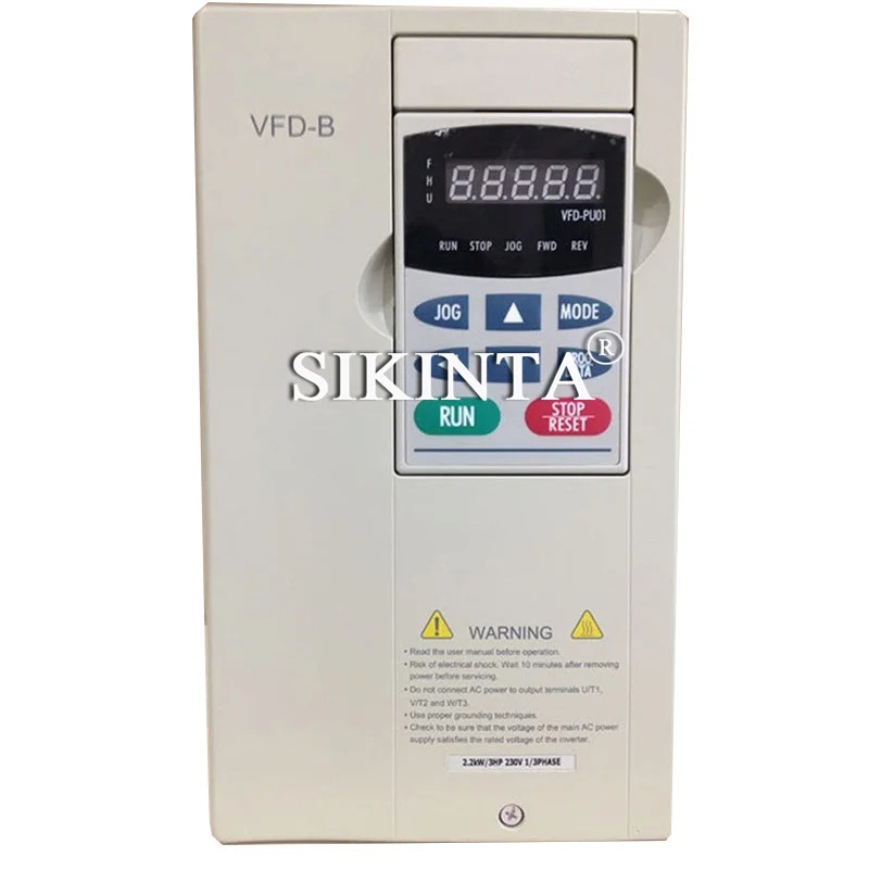 VFD-B 시리즈 인버터 주파수 변환기 VFD022B21A 2.2KW 220V 완전 리퍼