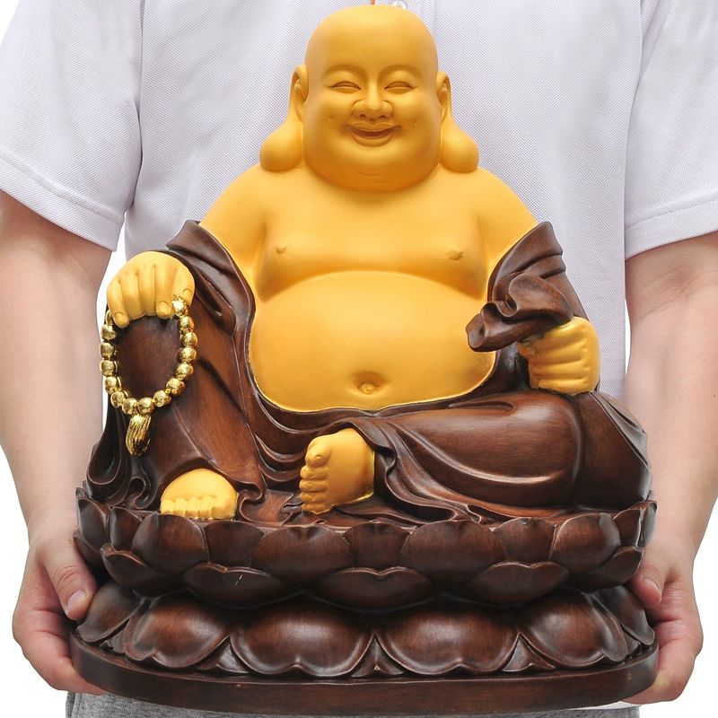 포대화상 포대상 미니불상 부처님상 용품 미륵불 장식소품 풍수 수공예 장식품 - 상세 이미지 2