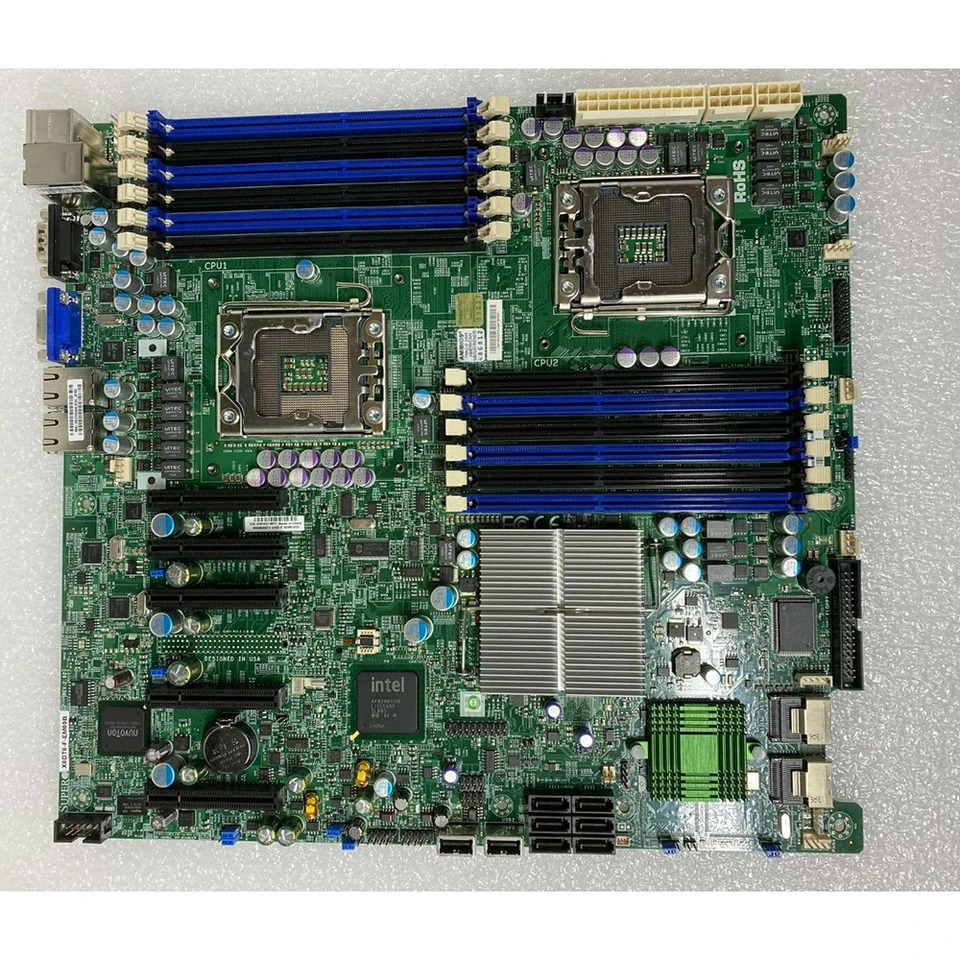 슈퍼마이크로 X8DT6-F 마더보드 LGA1366 DDR3 시스템 메인보드 리퍼 완료