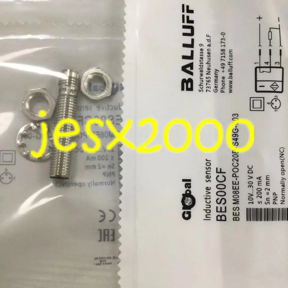 스위치 BES M08EE-POC20B-S49G-003 3 선 PNP BES00CF 1PC
