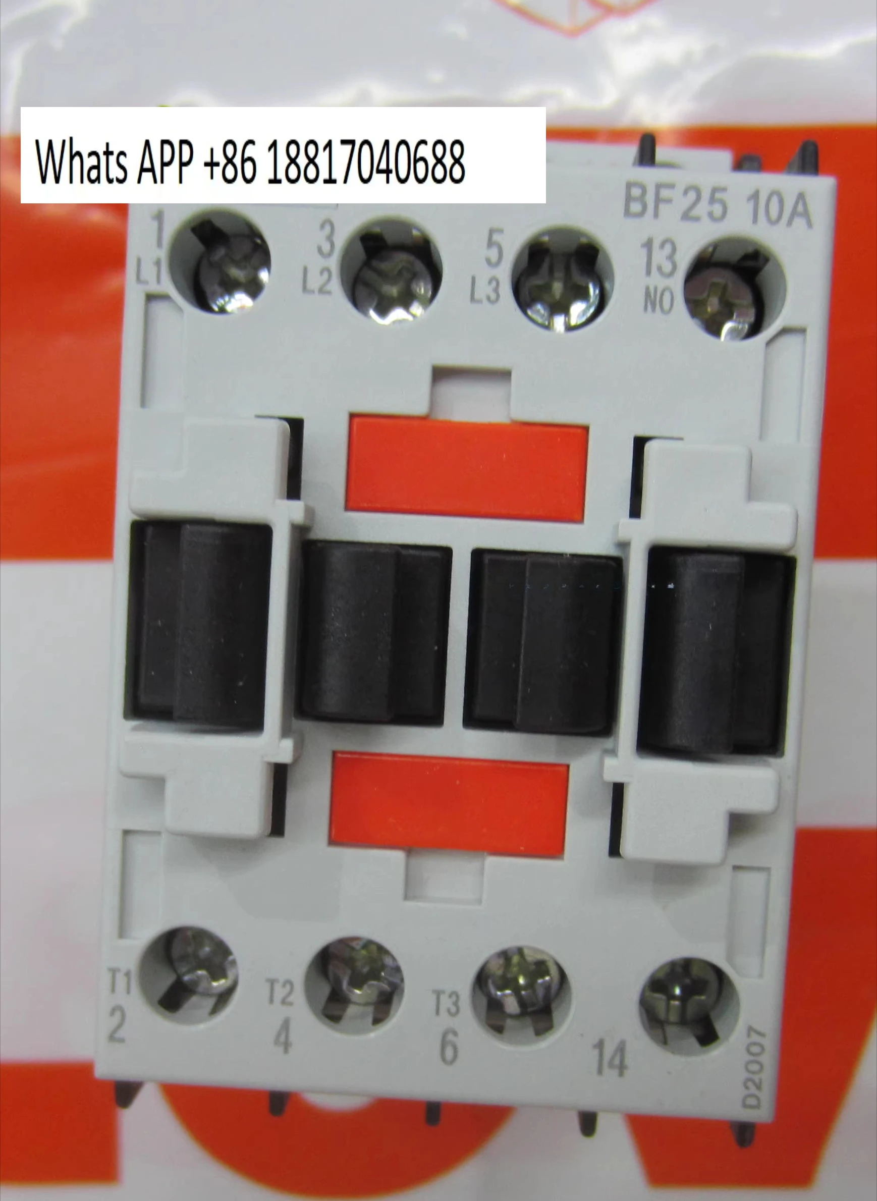 BF2510A 24V AC 코일 접촉기 3 정상 개방형 터치 포인트 25A BF25 오리지널
