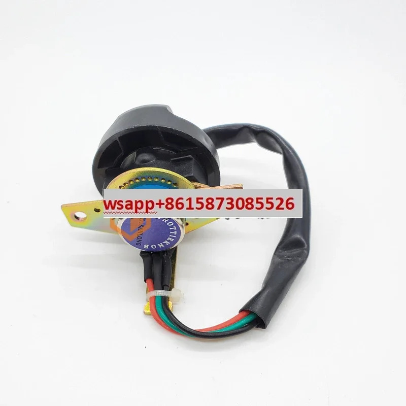 굴삭기 부품 S-a-n-y 55 75 135 195 205 215 235 305-8/9 스로틀 손잡이 스위치