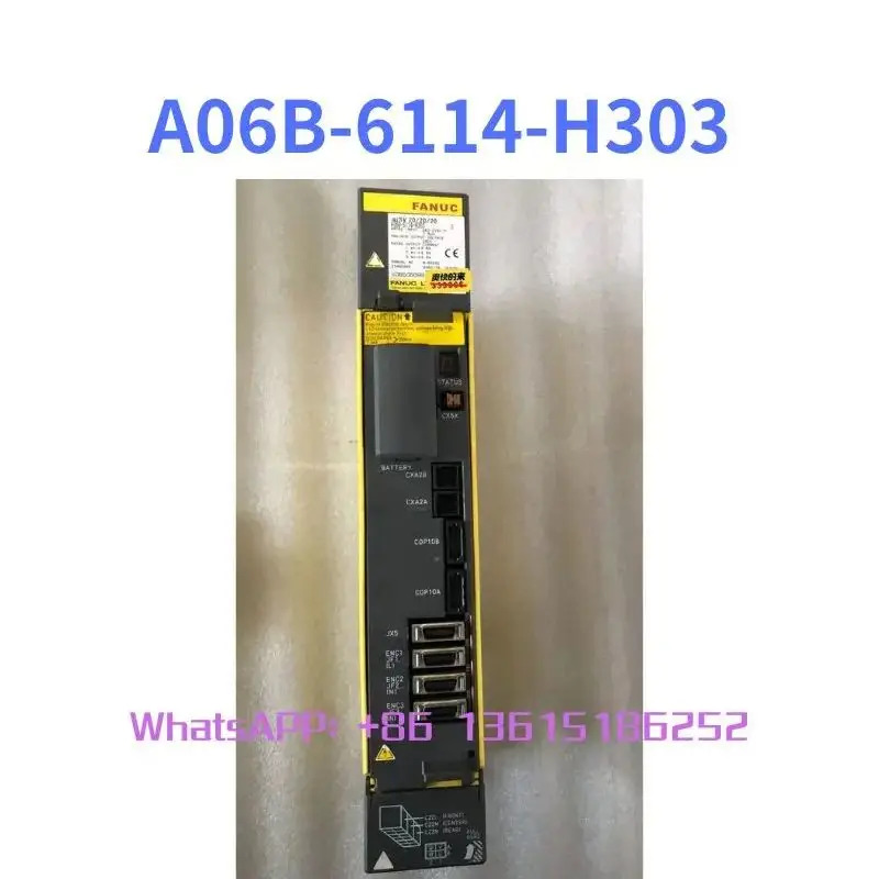 A06B-6114-H303 리퍼 드라이브 실행 기능 OK