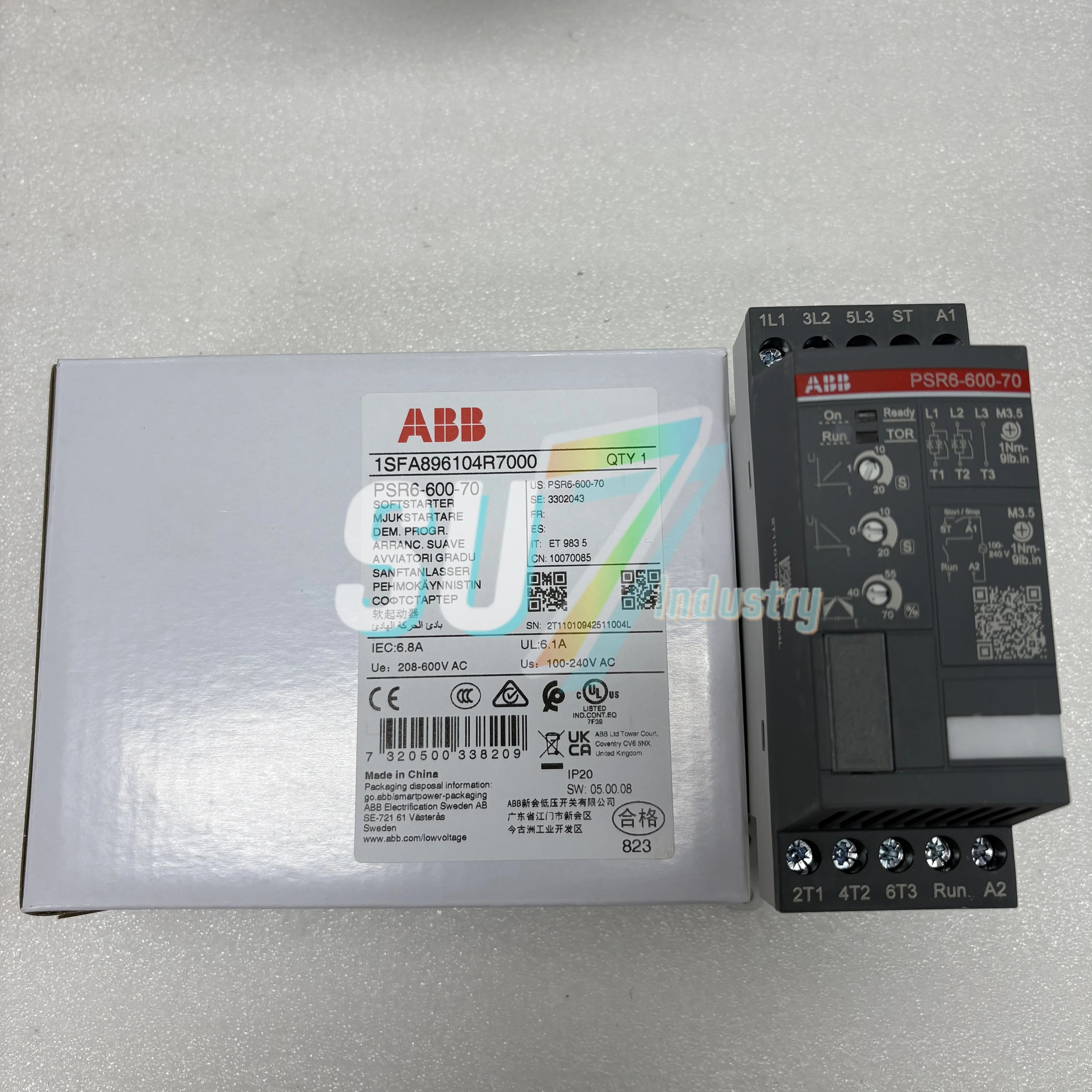 PSR6-600-70 오리지널 소프트 스타터