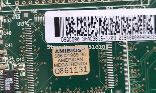 Abb 기계산업보드 DSQC500 3HAC3616-1 소켓 7 CPU 카드 01-W3460F/01G