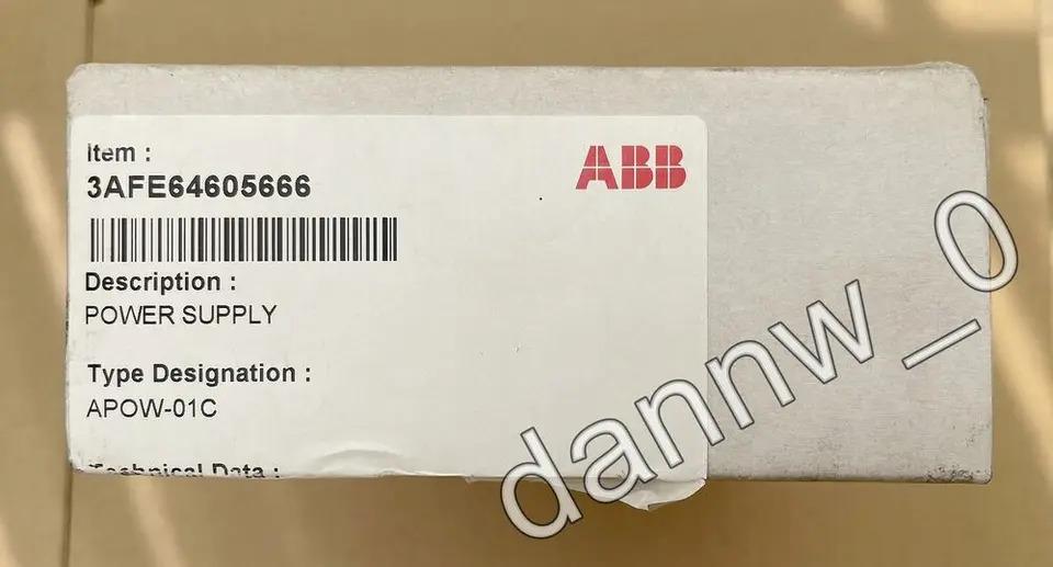 ABB APOW-01C 인버터 전원 보드 3AFE64605666 신