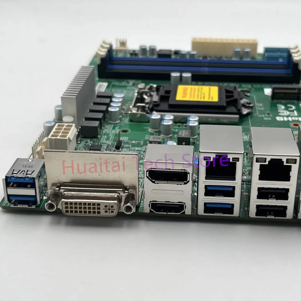 슈퍼마이크로 워크스테이션 마더보드 칩셋 X11SAE C236 LGA1151 DDR4 제온 E3-1200 v5 v6 6 세대 7 코어 i7 i5 i3 시리즈용
