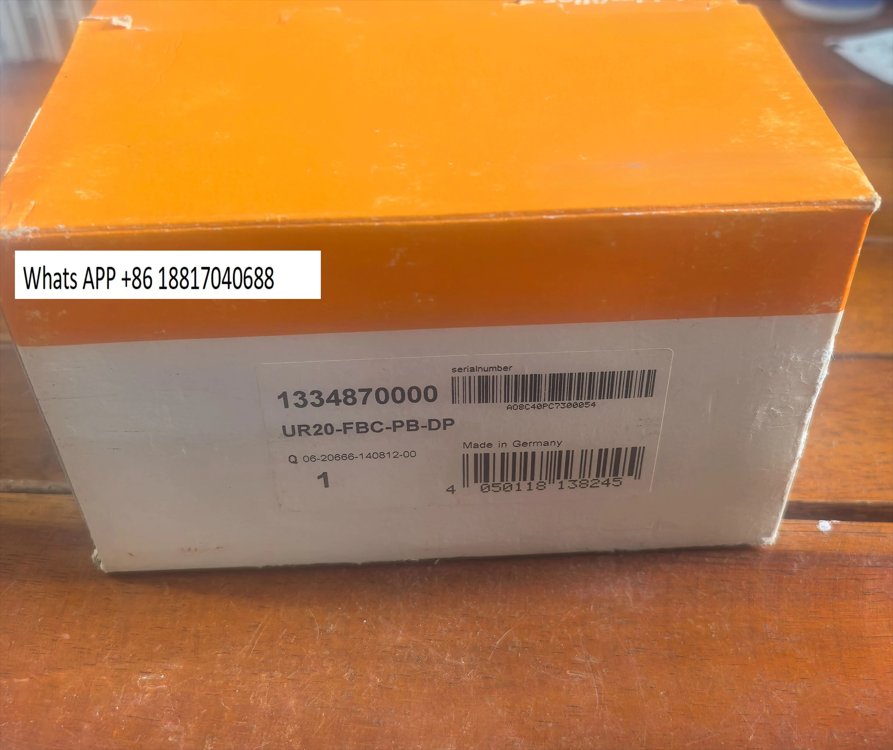 오리지널 UR20-FBC-PB-DP 1334870000 실제
