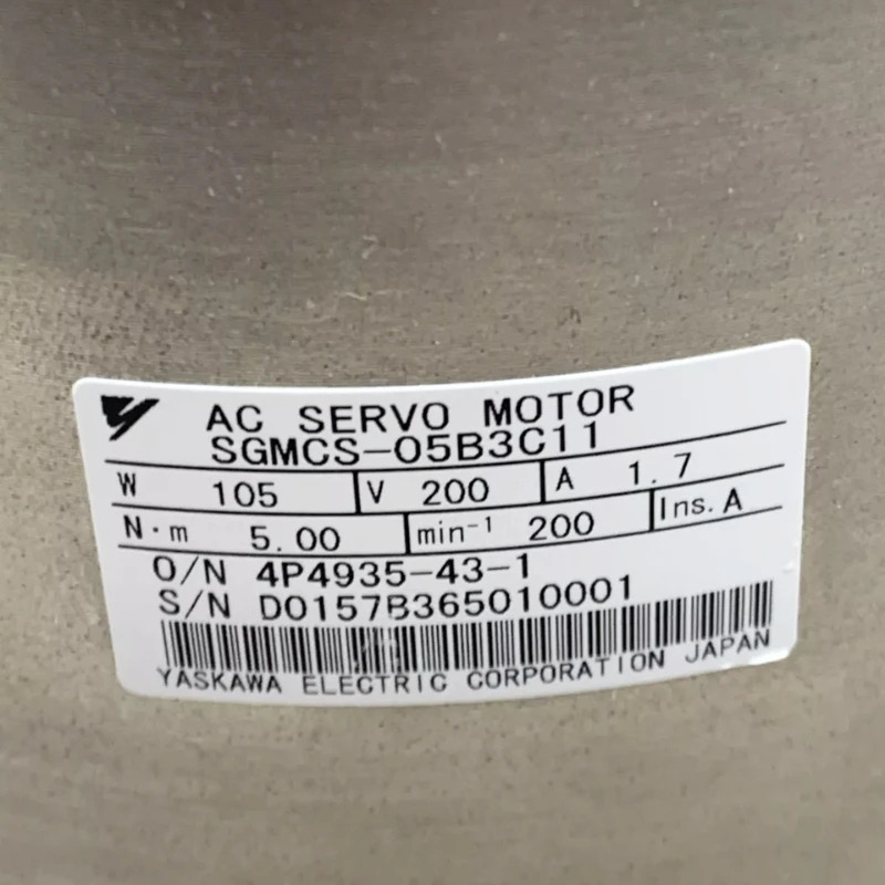 SGM호환CS-05B3C11 Yaskawa 서보모터 신속