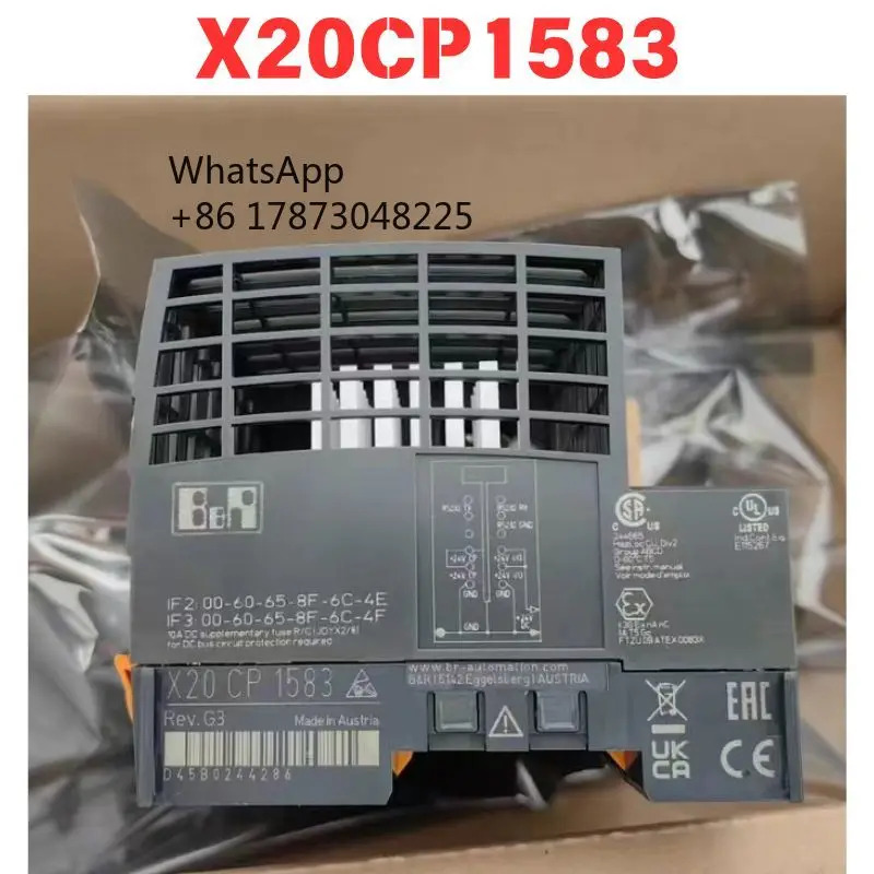 원본 리퍼 X20CP1583 모듈 기능 OK