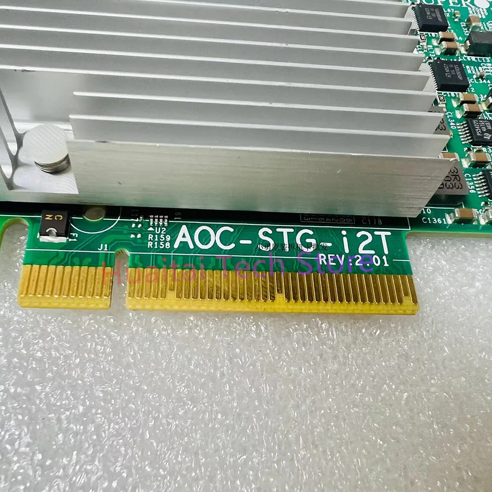 초소형 듀얼 전기 Pcie NIC X540-T2 AOC-STG-I2T기가비트