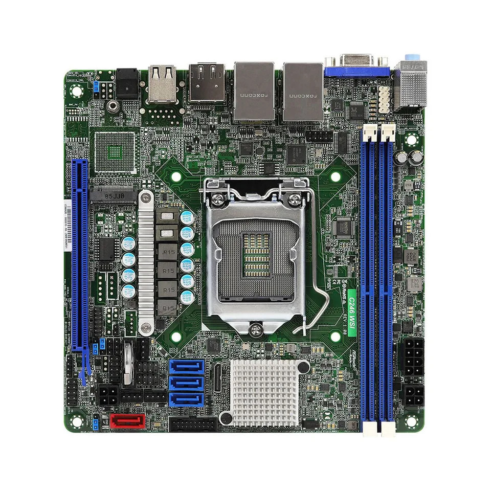 ASRock호환 LGA1151 C246 WSI 워크스테이션 지원 E2100 2200 DDR4 ECC