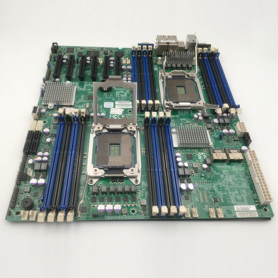 2011 듀얼 X79 E5-2600 패밀리 ECC DDR3 LGA2011 PCI-E 3.0 슈퍼마이크로 서버 마더보드 X9DRD-7LN4F