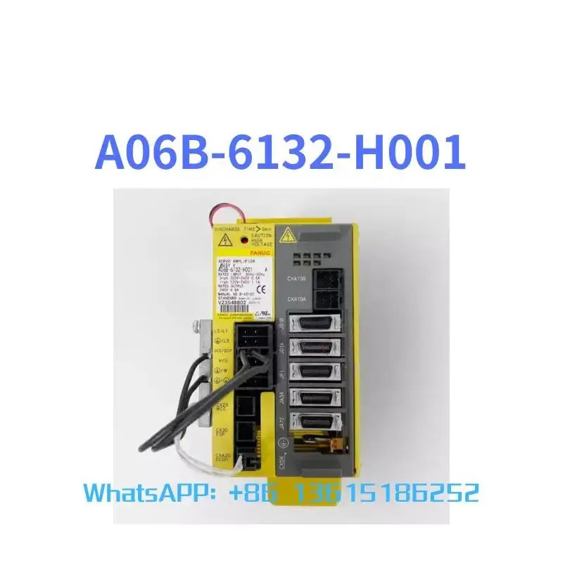 A06B-6132-H001 리퍼 드라이브 실행 기능 OK