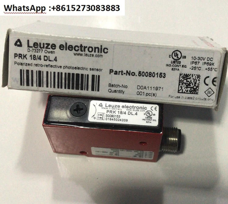 LEUZE PRK 18/4 DL.4 IPRK 18 A L.4 광전스위치 신