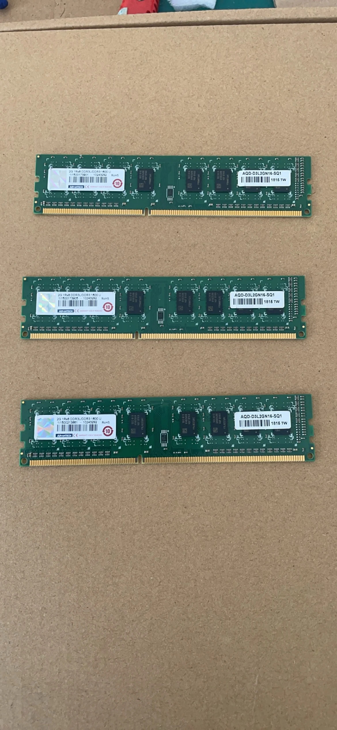 산업제어 컴퓨터 마더보드 메모리 DDR3L 1333 모듈 2G