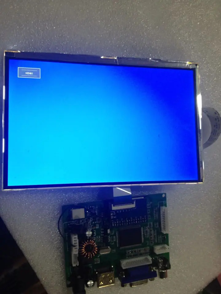 HSD070PWW1 Han 컬러 밝은 IPS DIY LCD 모니터 화면 프로젝션 쉘 소재 7 인치
