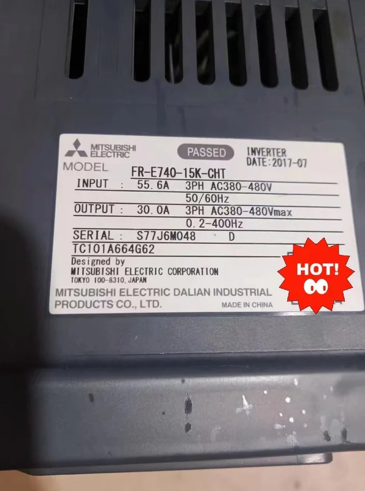 FR-E740-15K-CH 인버터 리퍼 완료 신