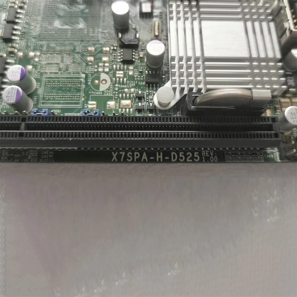 슈퍼마이크로 DDR3 산업제어 마더보드 X7SPA-H-D525