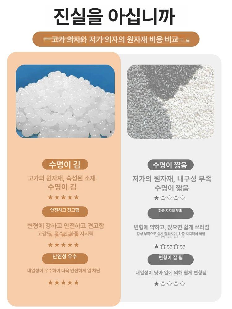 플라스틱 카페의자 간이 투명 가정용 보조 체어 야외 심플 아크릴 북유럽 - 상세 이미지 4