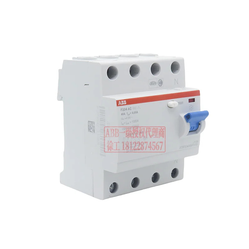 ABB 회로차단기 ELCB F204 AC-40/0.3 공급 코드 2CSF204005R3400