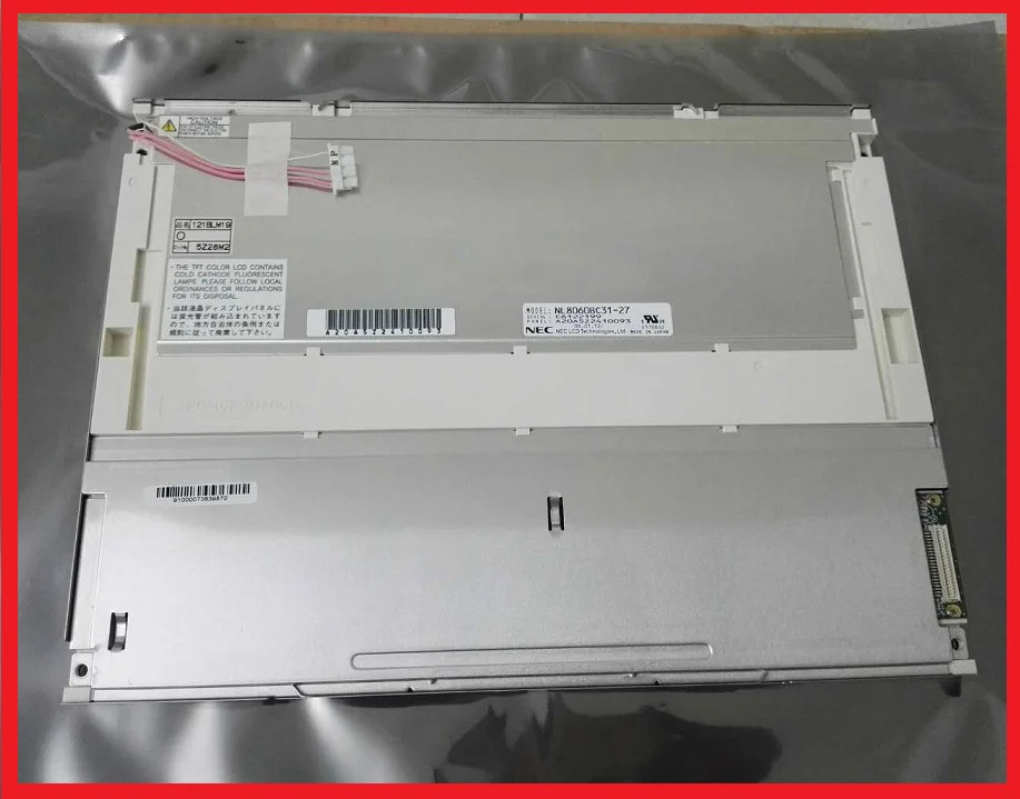 오리지널 NEC12.1 인치 NL8060BC31-27