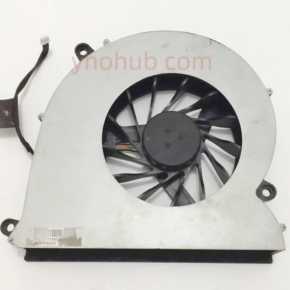 ADDA AB1412HX-ABB DC 12V 0.50A 4 와이어 서버 냉각팬