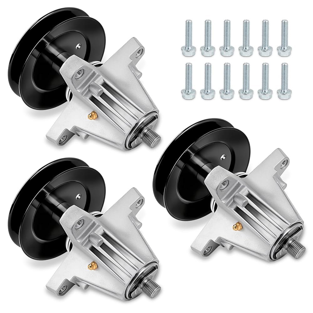 wyevee 618-09255 데크 스핀들 어셈블리, 127cm(50인치) XT1-LT50, 잔디 50K 618P09255 교체용, 데크용, 50 Cad-et Troy-Bilt - 상품 이미지