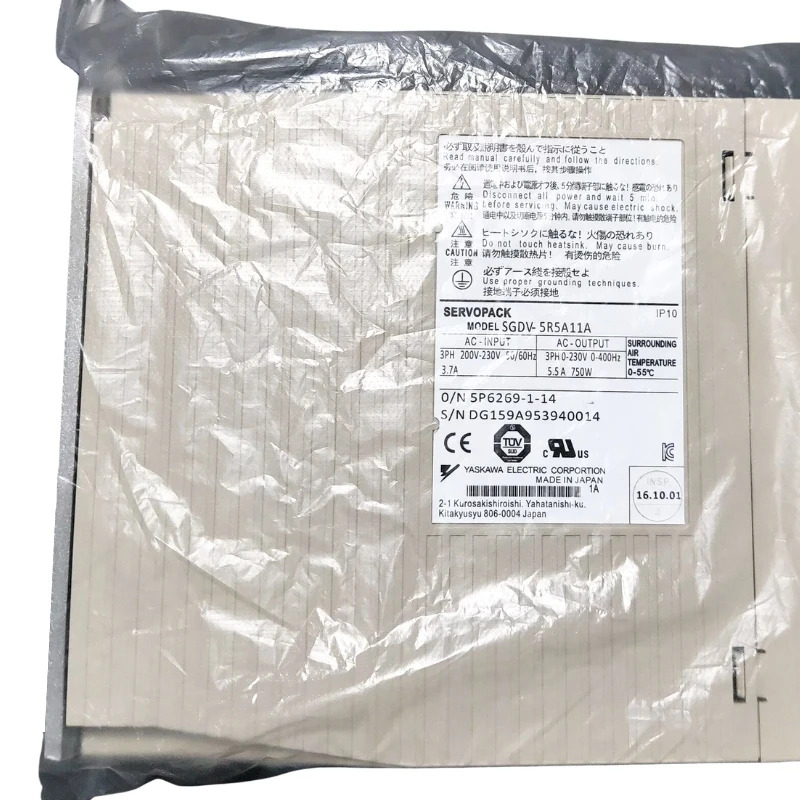 새 Yaskawa SGDV-5R5A11A 서보 드라이브