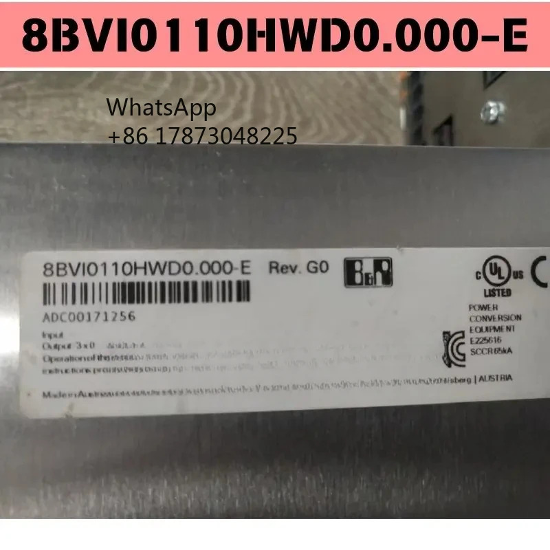 리퍼 8BVI0110HWD0.000-E 드라이버 기능 OK