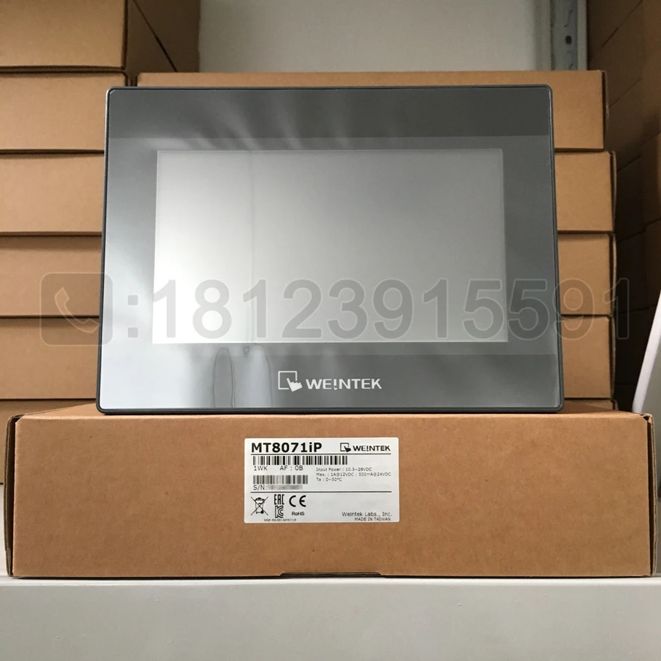 Weintek HMI / Weilun 7 인치 인터페이스 mt8071ip는 이더넷으로 mt8070ip를 대체