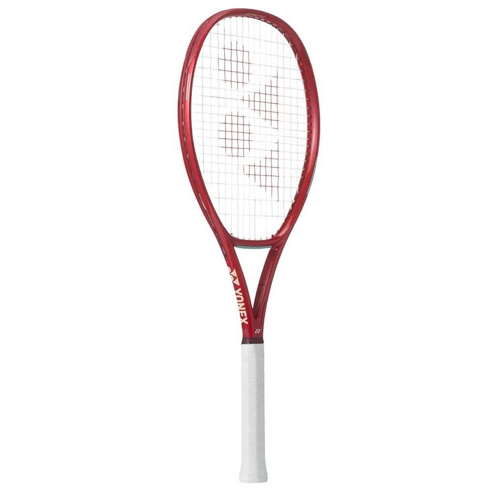 YONEX VCORE 100 테니스 라켓 - G2 헤드, 100제곱미터 레드, 그립, VC081002 루비 4 1/4 Grip - 상품 이미지