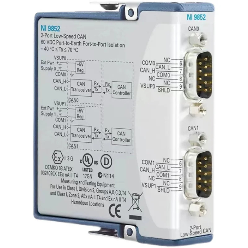 미국 NI 9475 디지털 출력 모듈 8채널 60 V 1 Ms