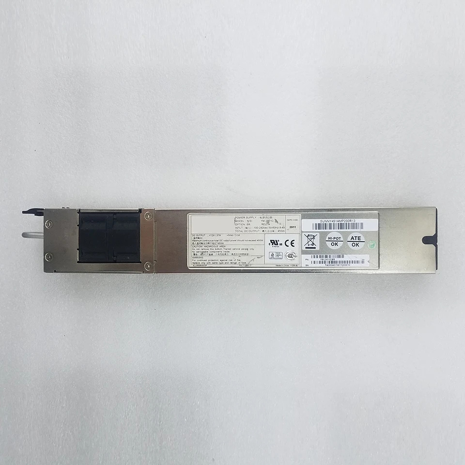 서버 전원공급장치 3Y YM-2451C 1U 450W