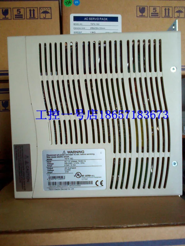대만 Dongyuan 서보 드라이버 TSTA20C 파워 750W 포장