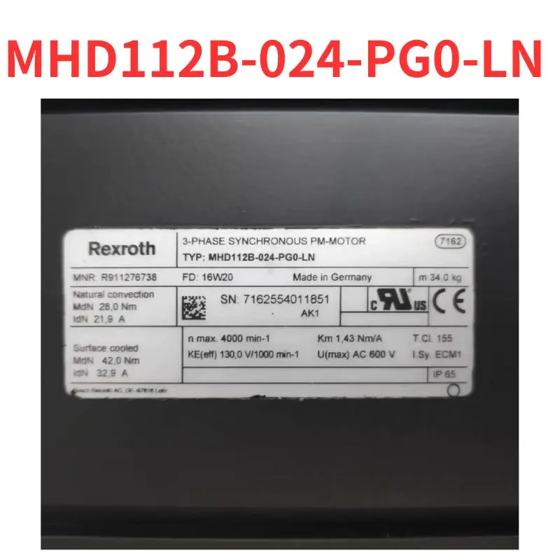 리퍼 완료 MHD112B-024-PG0-LN 전기 기계 신