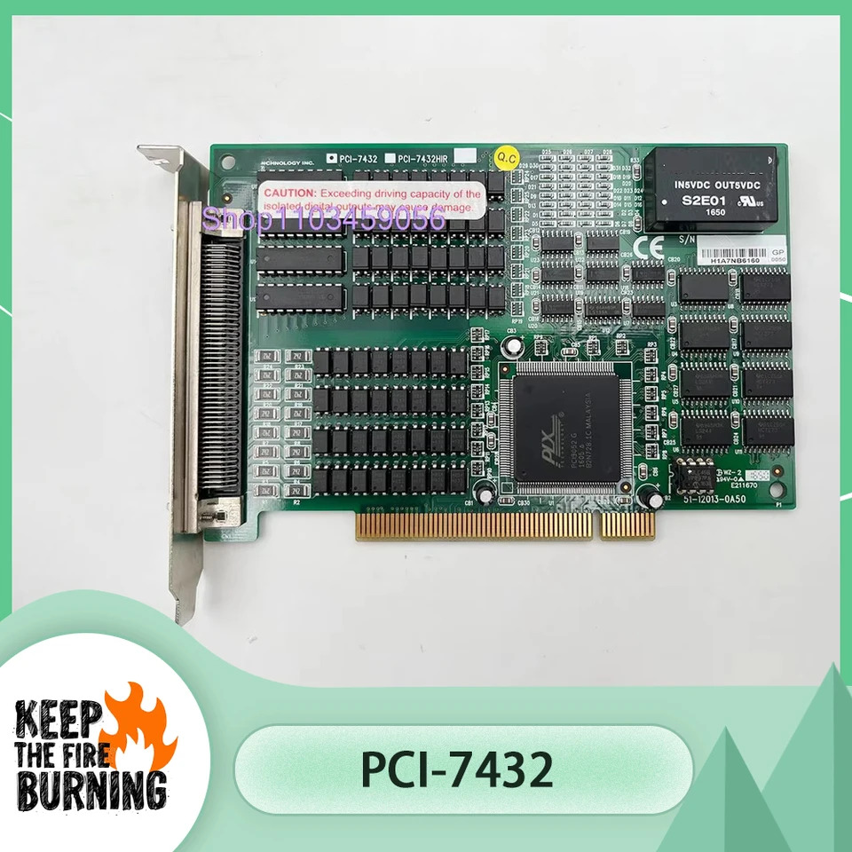 ADLINK고속 디지털 IO 카드 캡처 PCI-7432 64 채널 절연