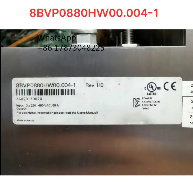 리퍼 8BVP0880HW00.004-1 서보 드라이버 기능 OK