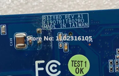 산업장비 보드 RITY80 REV.A1 E1907RIT802RO E9697RIT802R REV 1.10