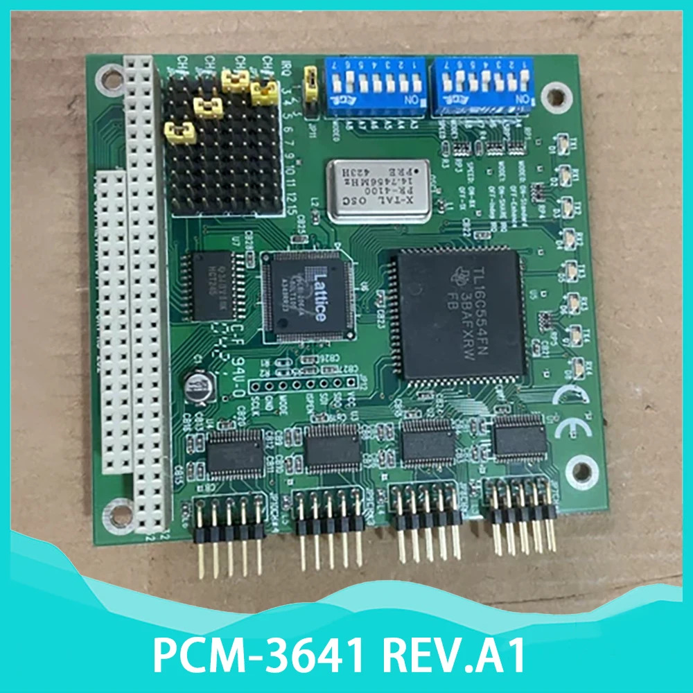 PCM-3641 REV.A1 01-1 어드밴텍 PC104 확장 카드4 포트 RS-232